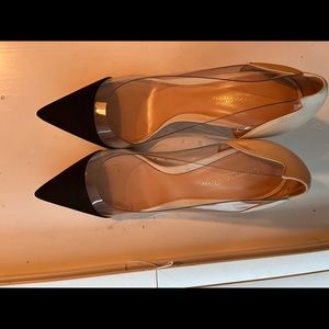 Gianvito Rossi
Women's Natural Two-tone Plexi Pumps